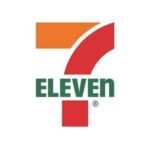 A logo of seven eleven for the company.