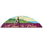 A time in wine sign