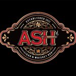 A black and red logo for ash cigars.