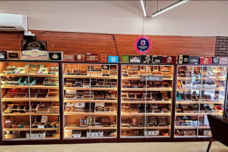 Multiple Newsham's H-616 Base commercial cigar humidors