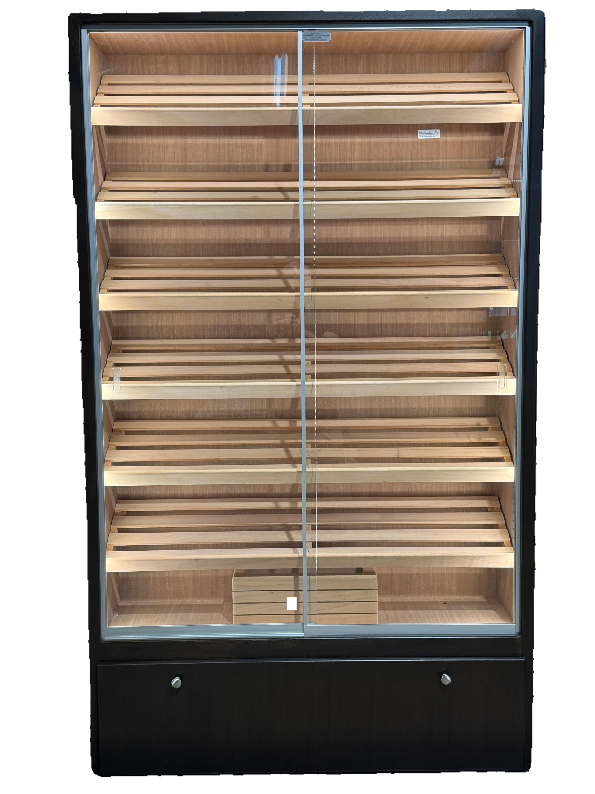 Newsham's H-684D commercial cigar humidor