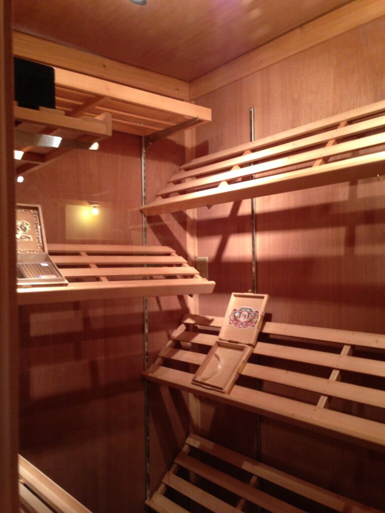 Custom Spanish Cedar Walk In Humidors Newshams Woodshop I
