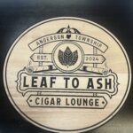 Store Logo Sign for Point of Sale or Wall 10 counter humidor display for point-of-sale retail use