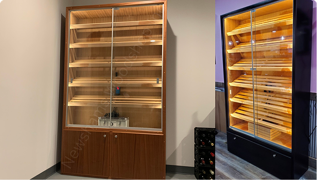 Cigar Humidors custom wood product by Newshams Woodshop