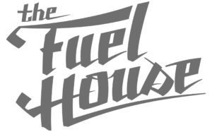 A logo of the fuel house